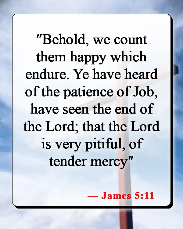 Bible Verses About Joy In Suffering (James 5:11)