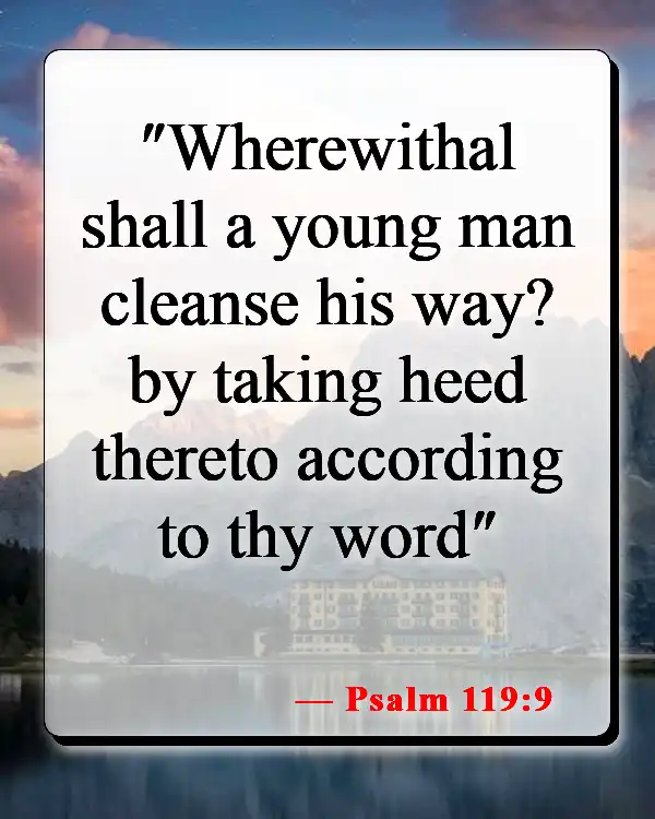 Bible Verses About Protecting Children (Psalm 119:9)