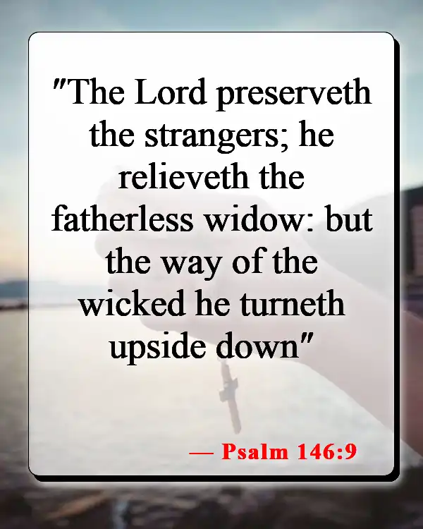 Bible Verses About Protecting Children (Psalm 146:9)